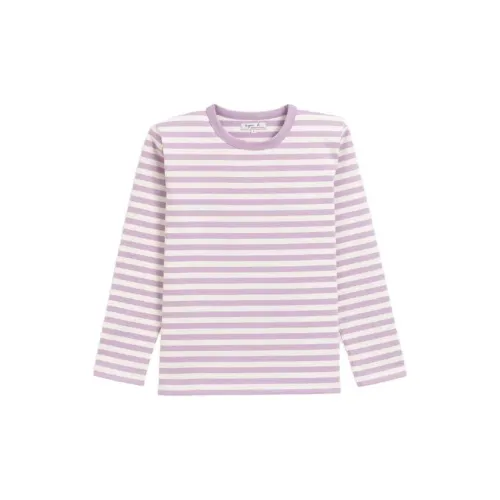 Agnes B. T-Shirts Women's Beige/Purple