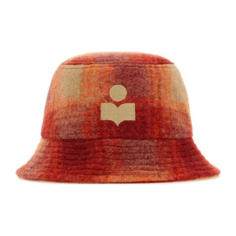 ISABEL MARANT Haley Checked Bucket Hat-0