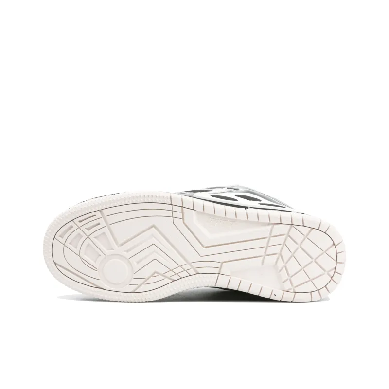 Sole Honey Xingji Series Medication Shoes Anti-Slip Wear-Resistant Low-Top Skateboard Shoes Unisex Silver-5