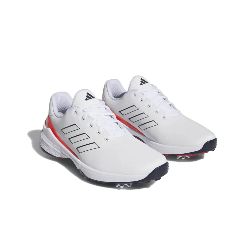 Adidas ZG23 Golf Cloud White Collegiate Navy Bright Red-2