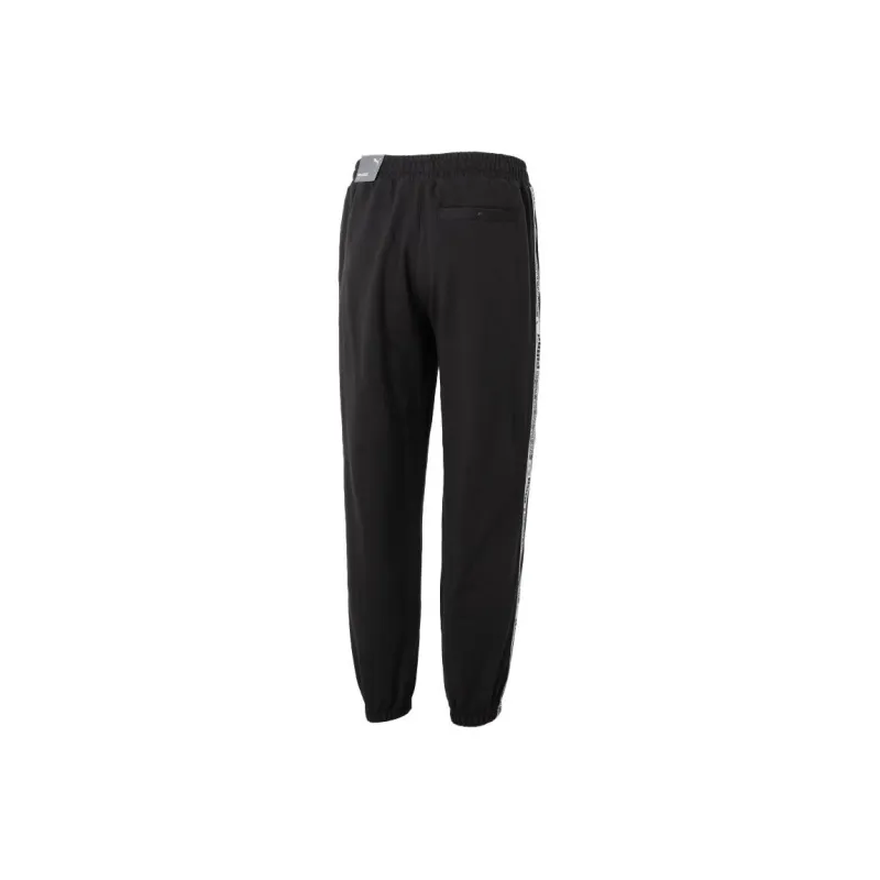 PUMA Knitted Sweatpants Unisex Black-1