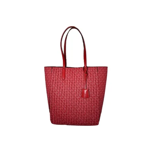 MICHAEL KORS Sinclair Coated Canvas stayhomewithbags Bag Shopping Bag Handbag Large Size Women's Red