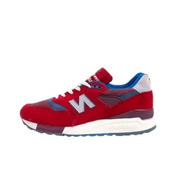 J.Crew x New Balance NB 998 Wear resistant And Lightweight Low Top Running Shoes Men's Red