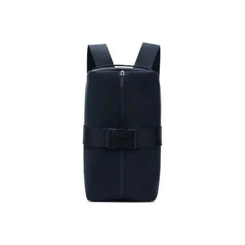Alloy Nylon Toast Backpack Unisex Maroon/Lemon Yellow/Diamond Blue/Black