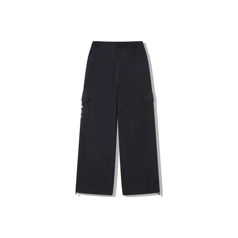 Pleasures X LiNing Knitted Sweatpants Women's Black-1