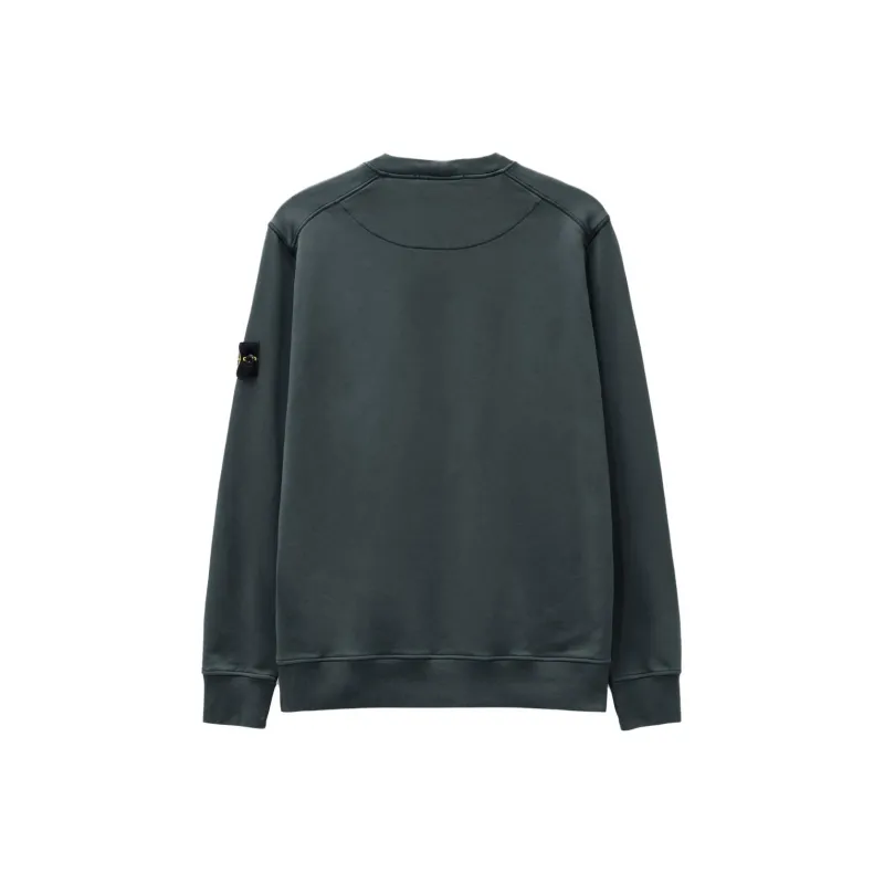 STONE ISLAND Compass Patch Crewneck Sweatshirt-1