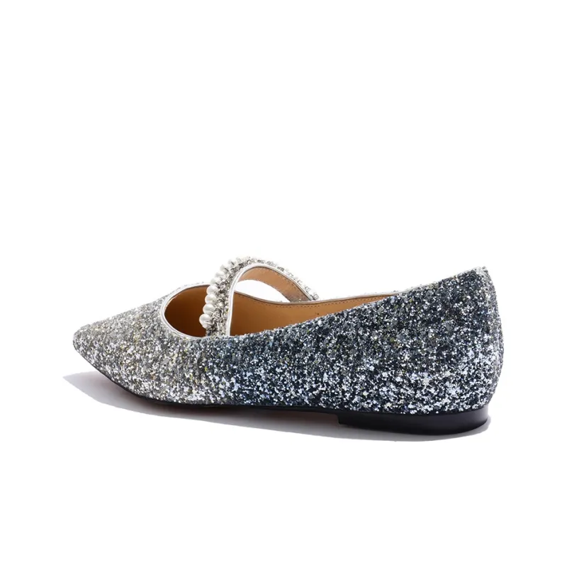STEVE MADDEN Women's Casual Shoes Women's Low Top Silver, Champagne-2