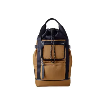 Mulberry Polyester Backpack Men's Brown/Black