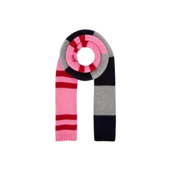 MARNI Logo Patch Striped Scarf