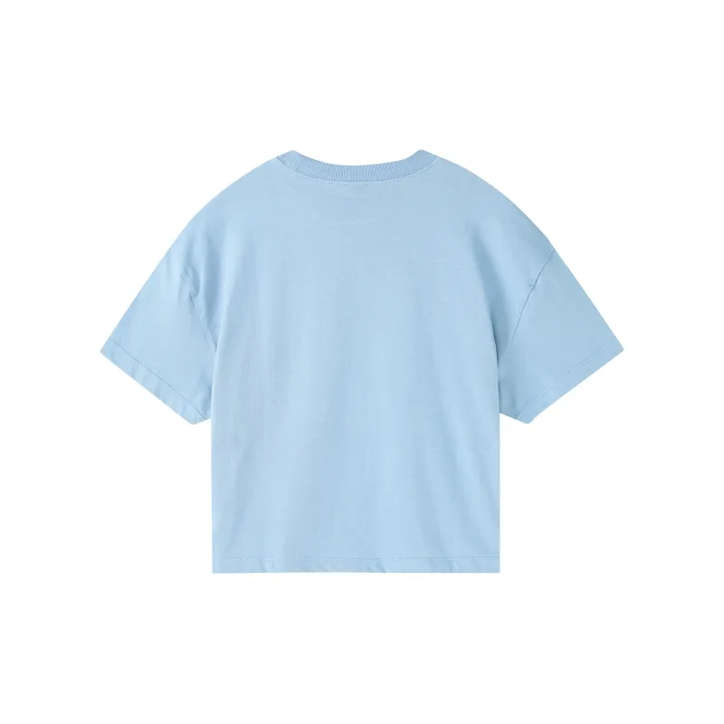 Nike Crop Tops Women's Soulful Blue-1
