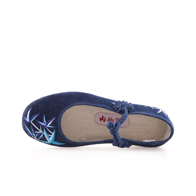 Neiliansheng Casual Single Shoes Women's Blue-2