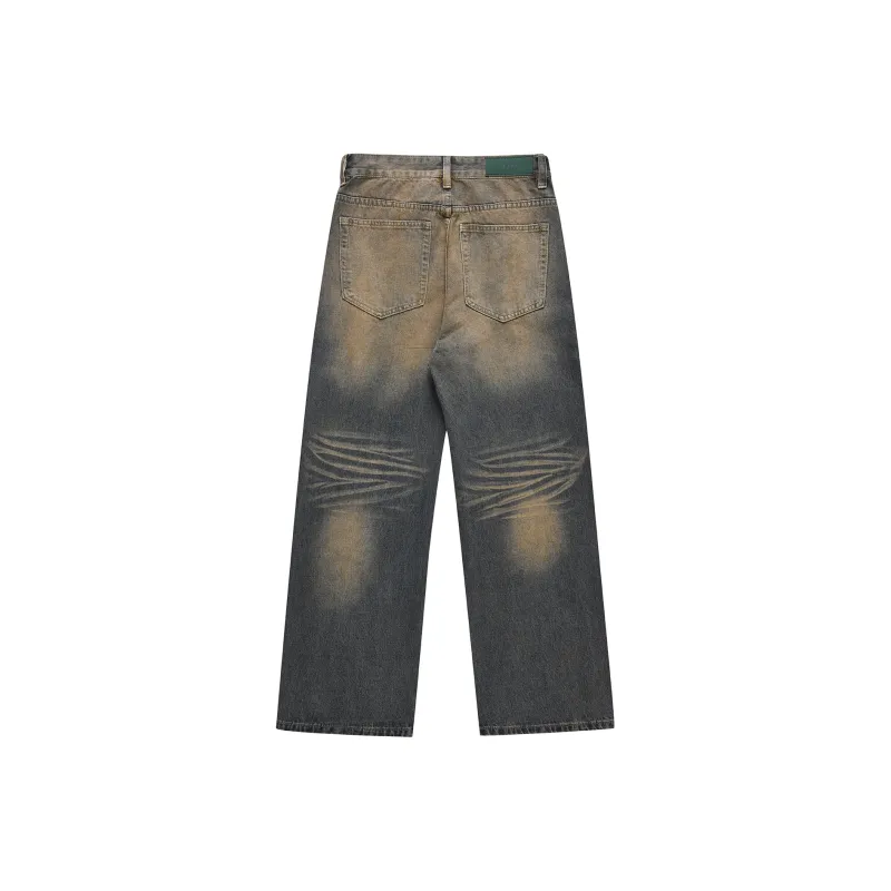 MT99 Jeans Unisex Vintage Blue-1