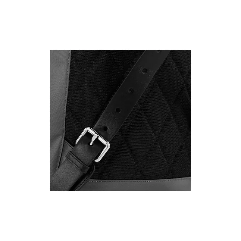 Burberry Leather Handbag, Backpack, Backpack Large Size Unisex Gray-5