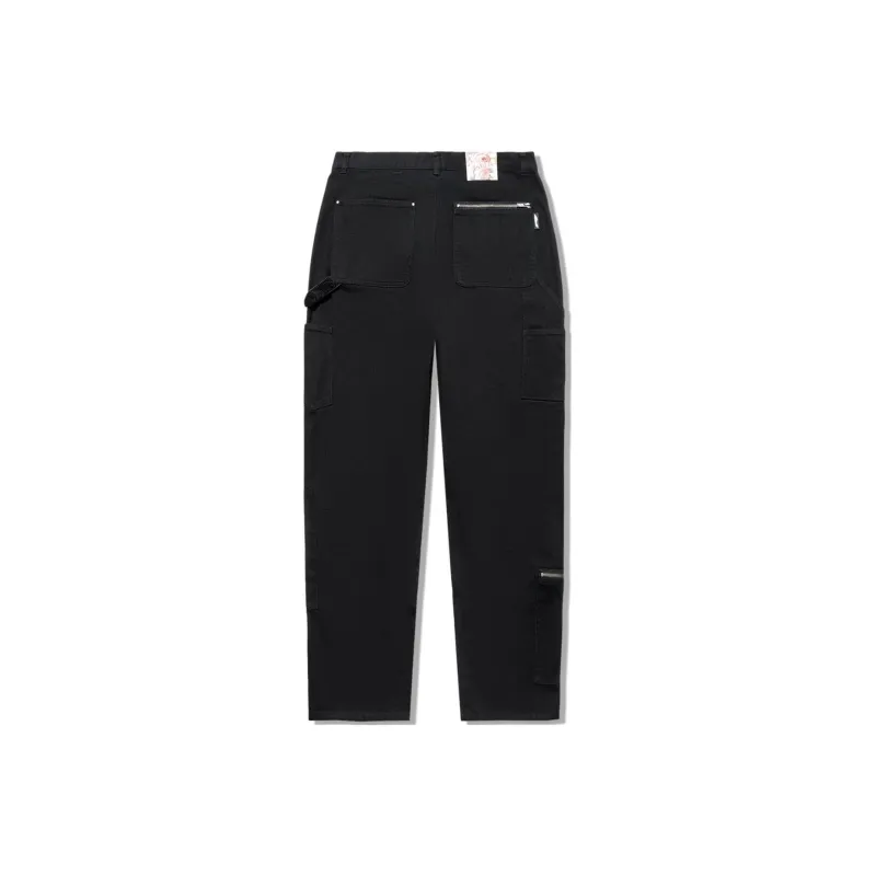 Pleasures X LiNing Casual Pants Men Black-1