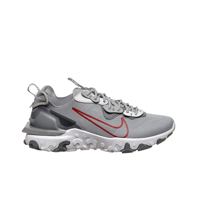 Nike React Vision Light Smoke Grey University Red-1