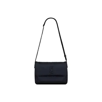 SAINT LAURENT Niki Polyamide Messenger Bag Crossbody Bag Shoulder Bag Regular Men's Dark Blue