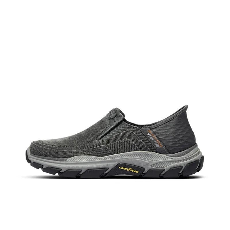 Skechers Slip Ins Men's Casual Shoes Men's Charcoal Gray-0