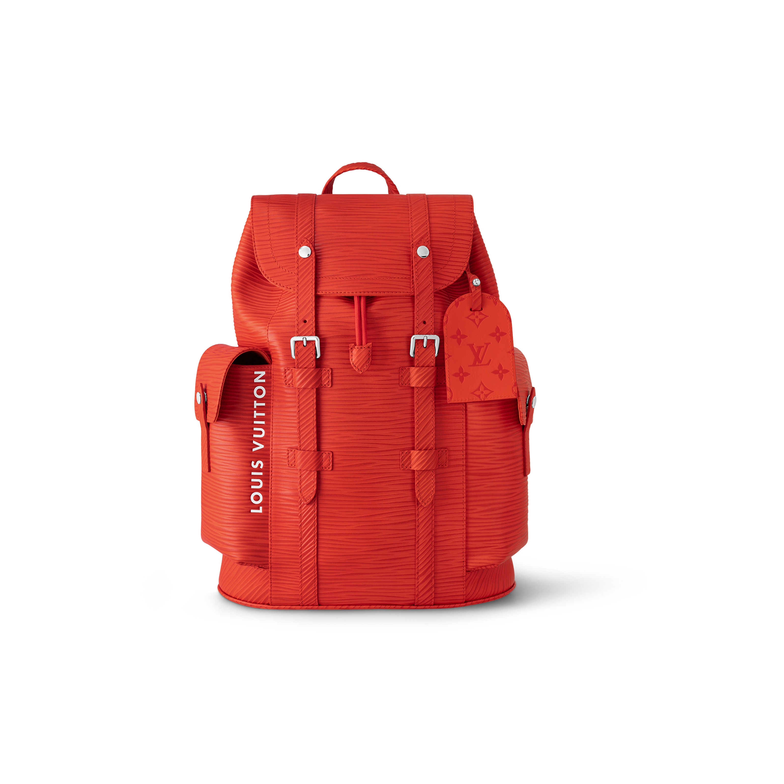 Louis vuitton red black backpack best sale