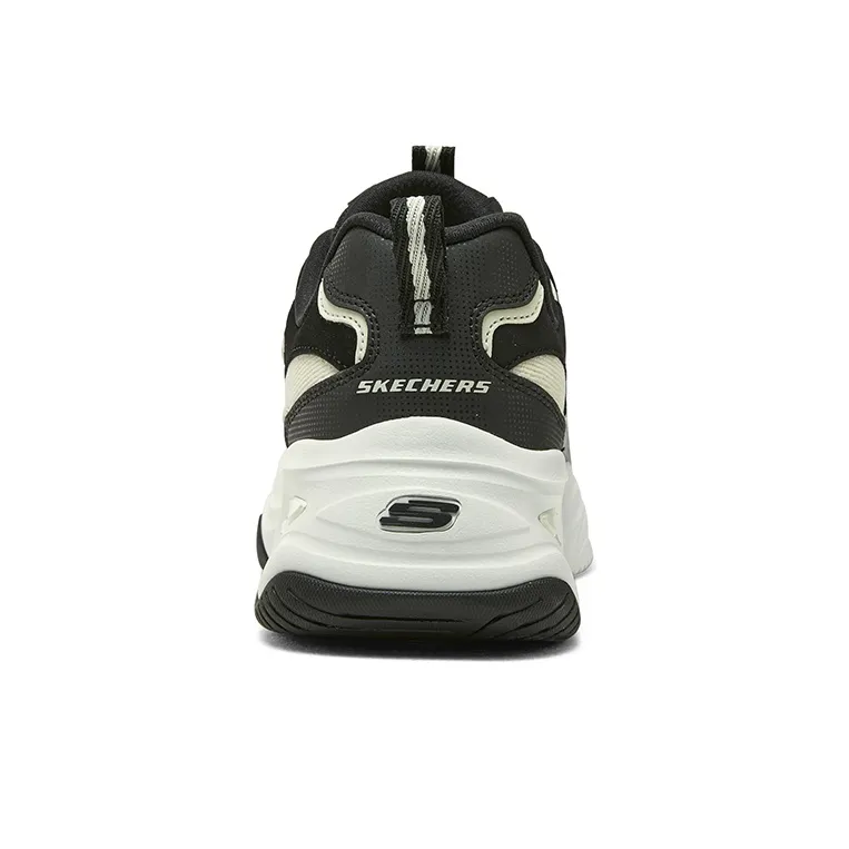 Skechers D'Lites 4.0 Shoes 'Black Beige Green'-4