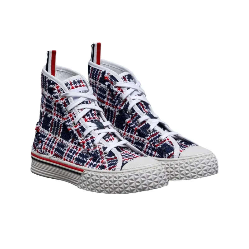THOM BROWNE Collegiate High-top Sneakers-2