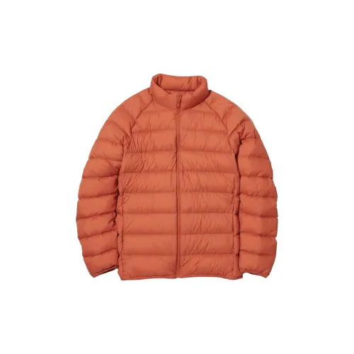 UNIQLO Jackets Men 24 Bright Orange