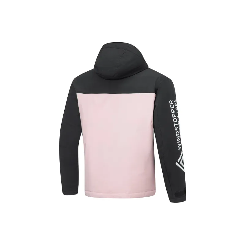 LiNing Fondue Down Series Down Jacket Men's Light Blush/Black-1