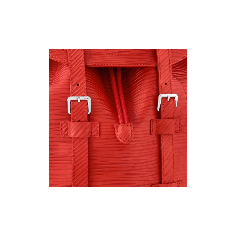 LOUIS VUITTON Christopher Mm Vermillion Red-4