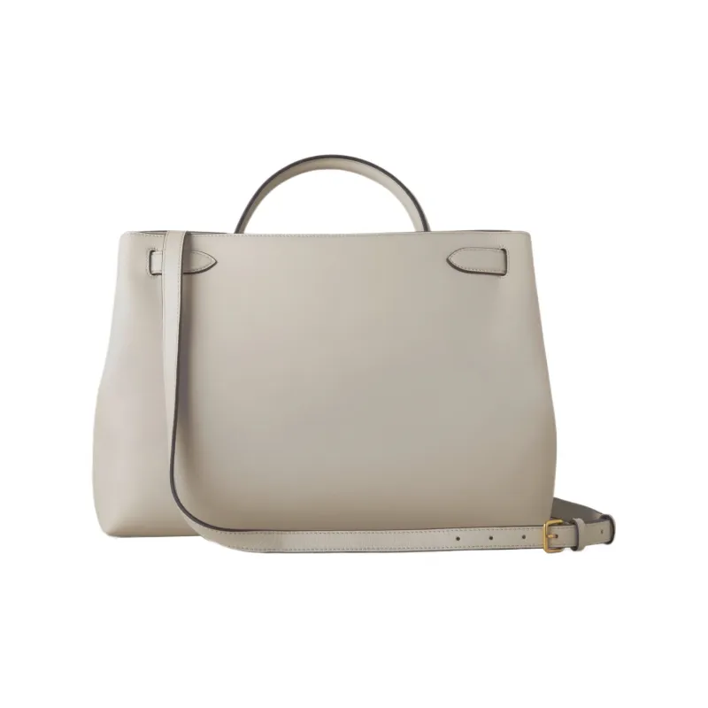 Mulberry Smooth Calf Leather Shoulder Bag Crossbody Bag Handbag Regular Women's Chalk White-2