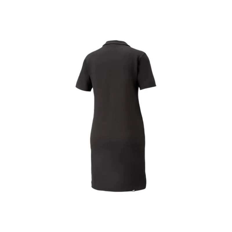 PUMA Short Sleeved Dresses Women's Black-1