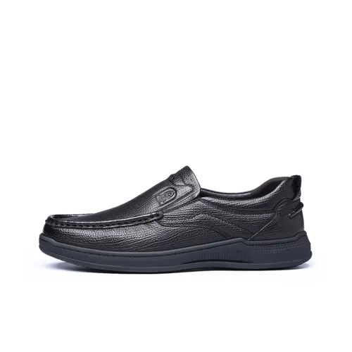 LAORENTOU Men's Casual Shoes Men Low-Top