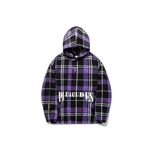 LiNing Sweatshirts Men Black Ultraviolet Light Checkered Combination