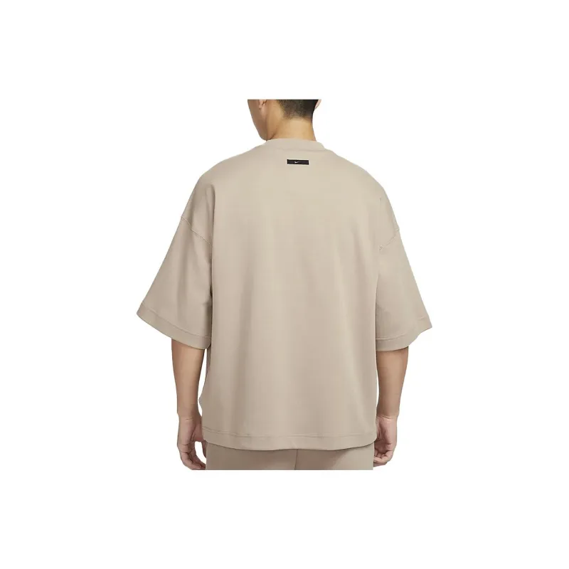 Nike T Shirts Men Khaki-1