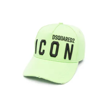DSQUARED2 Be Icon Cotton Baseball Cap