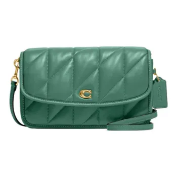 COACH Hayden Leather Pillow Bag Shoulder Bag Crossbody Bag Women's Green