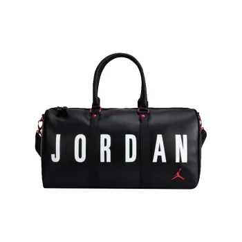 Jordan Polyester Travel Bags Gym Bags Medium Size Unisex Black