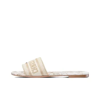 DIOR Dway Slide Slippers Women's White