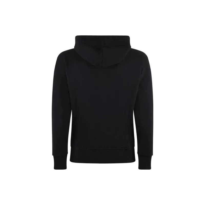 VERSACE JEANS Logo Print Zipped Hoodie-1