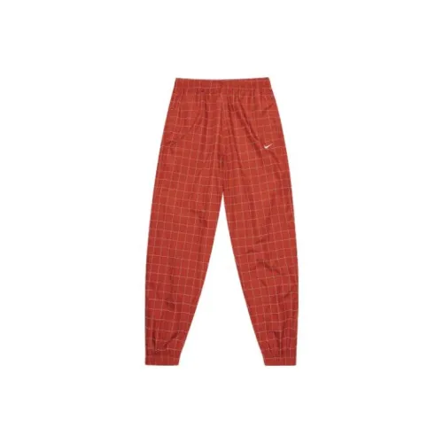 Nike Knitted Sweatpants Men Red