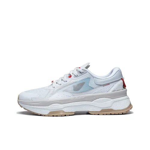 DISHINI x LiNing Toy Story Transcend 7 Abrasion Resistant Rebound Low Top Casual Shoes Women's Standard White