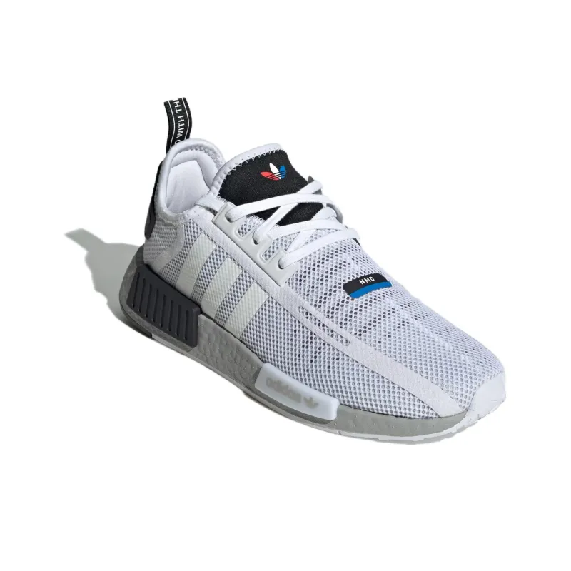 Adidas Originals Nmd R1 Cloud White Grey Grey Three-2