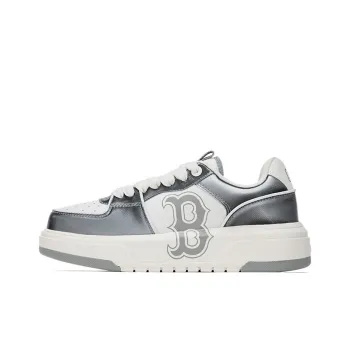 MLB Chunky Liner Skateboard Shoes Unisex Low Top Gray White
