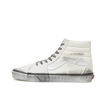 Vans SK8 HI Stressed 'White Grey'