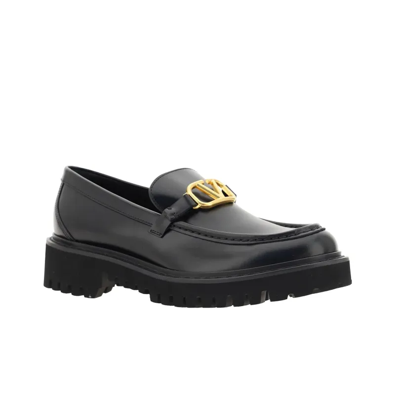Valentino Loafers Women's Black-3