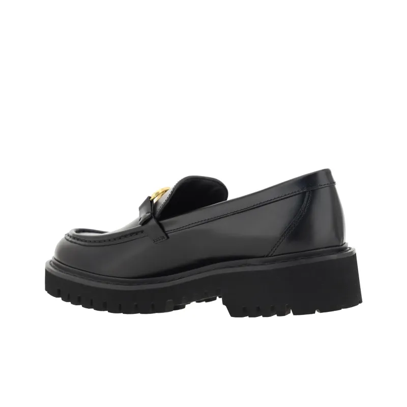 Valentino Loafers Women's Black-4