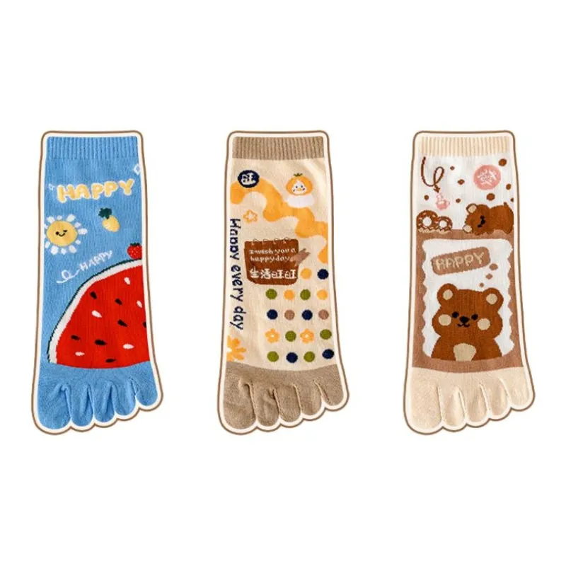 MIIOW Women's Mid Calf Socks-3