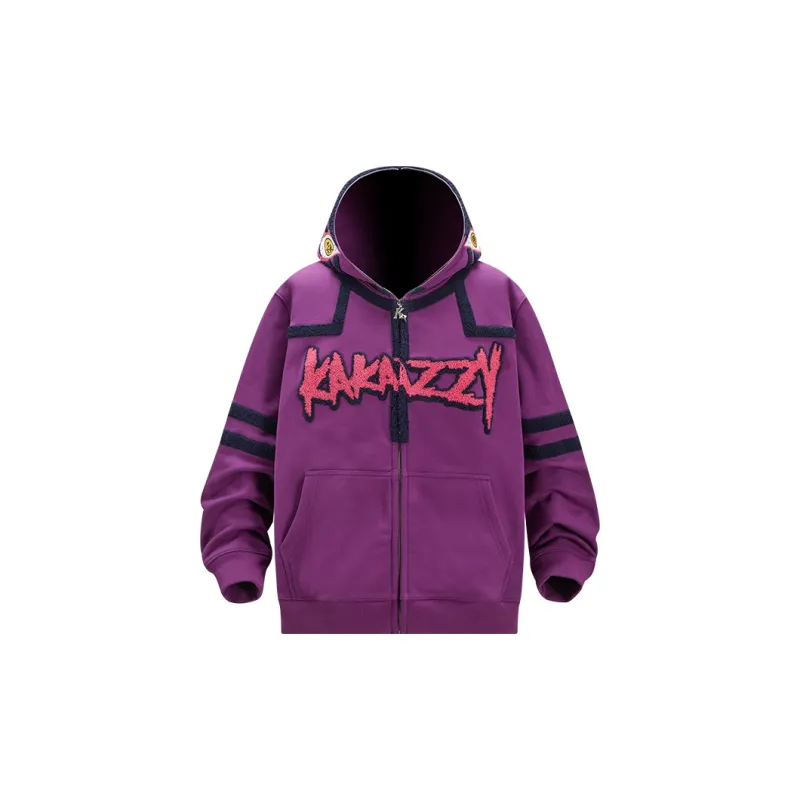 KAKAZZY Sweatshirts Unisex Purple-2