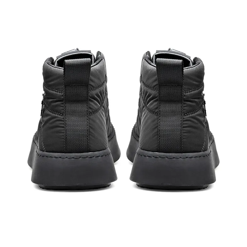 YEDANI High-Top Skateboard Shoes Men's Black-3