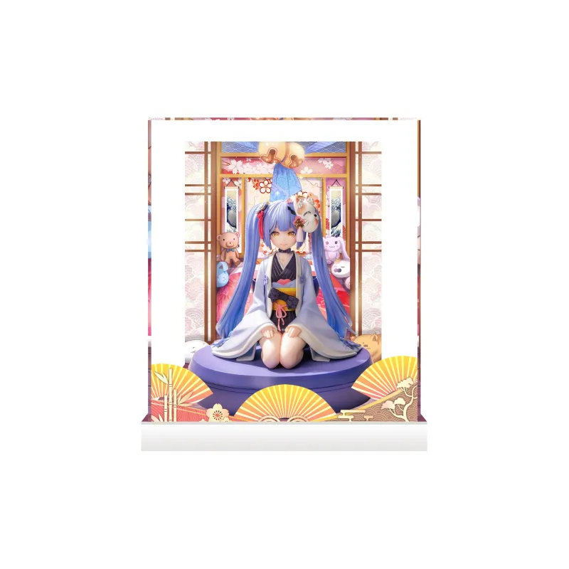 AOWOBOX Compatible With VirtuaReal Virtual Host Azi Summer Festival Figure Display Case Model Accessories-0