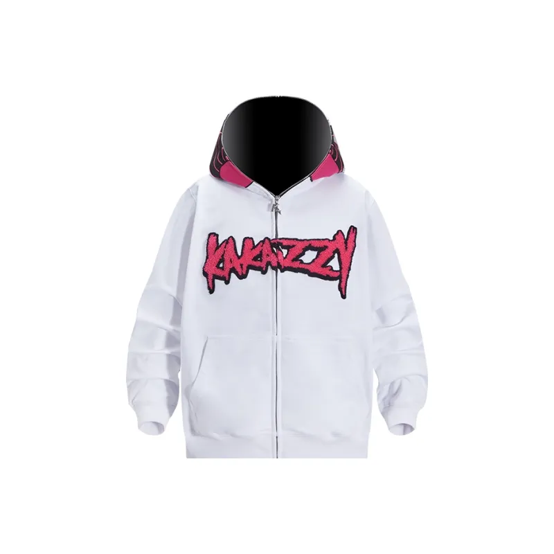 KAKAZZY Sweatshirts Unisex White-3