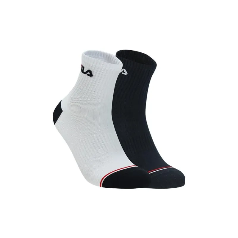 FILA Heritage Mid Calf Socks Men's 2 Pack-0